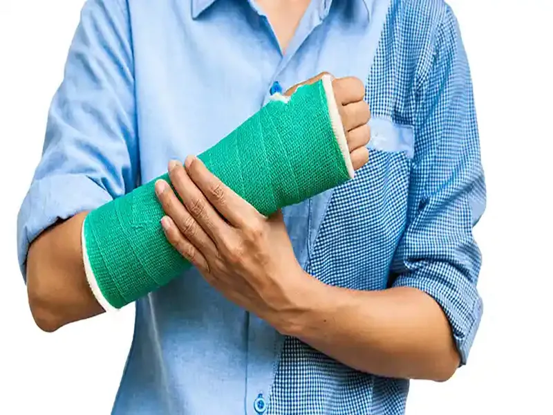 مراقبت بعد از قرار دادن پلاتین در ساعد دست